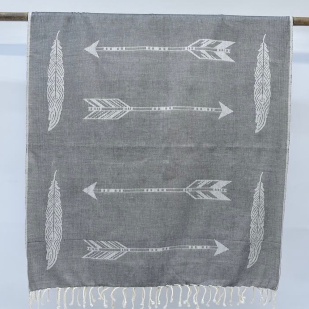 Arrows Turkish towel